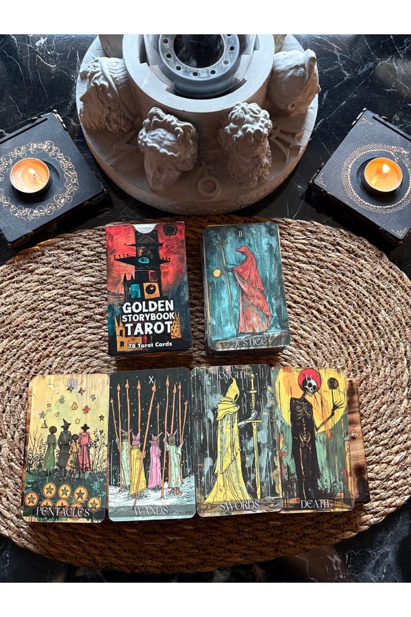Golden Story Tarot Destesi - 78 Kart