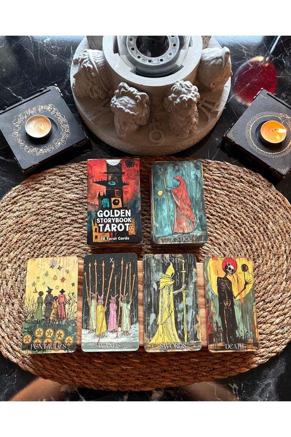Golden Story Tarot Destesi - 78 Kart