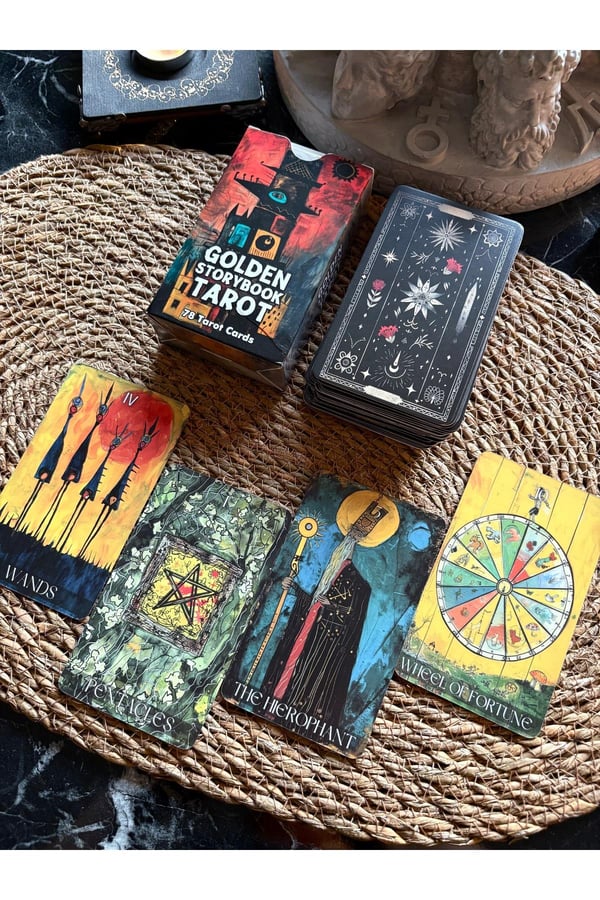 Golden Story Tarot Destesi - 78 Kart