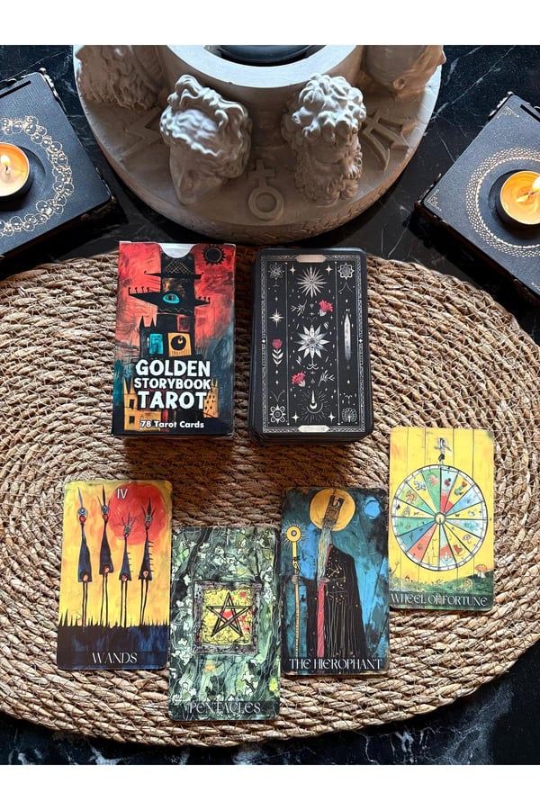 Golden Story Tarot Destesi - 78 Kart