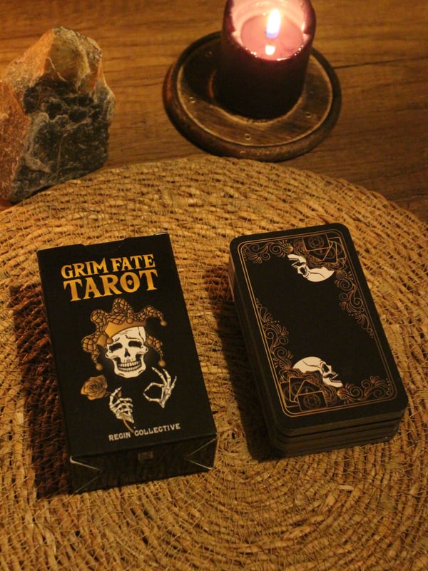 Grim Fate Tarot Destesi - 78 Kart
