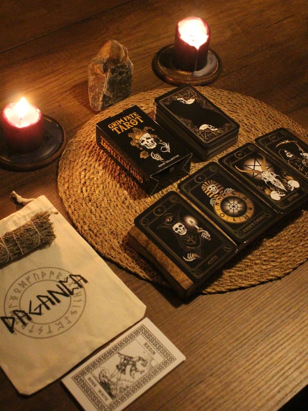 Grim Fate Tarot Destesi - 78 Kart