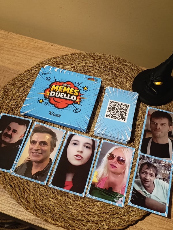 Memes Bulmaca Kutu Oyunu Klasik 1. Model  - Kese Hediyeli - Eğlenceli Grup & Parti Oyunu