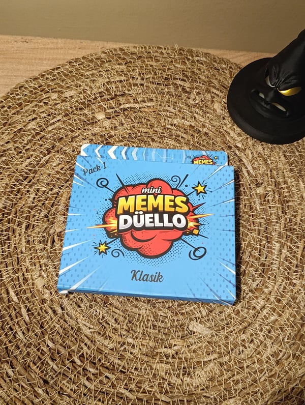 Memes Bulmaca Kutu Oyunu Klasik 1. Model  - Kese Hediyeli - Eğlenceli Grup & Parti Oyunu