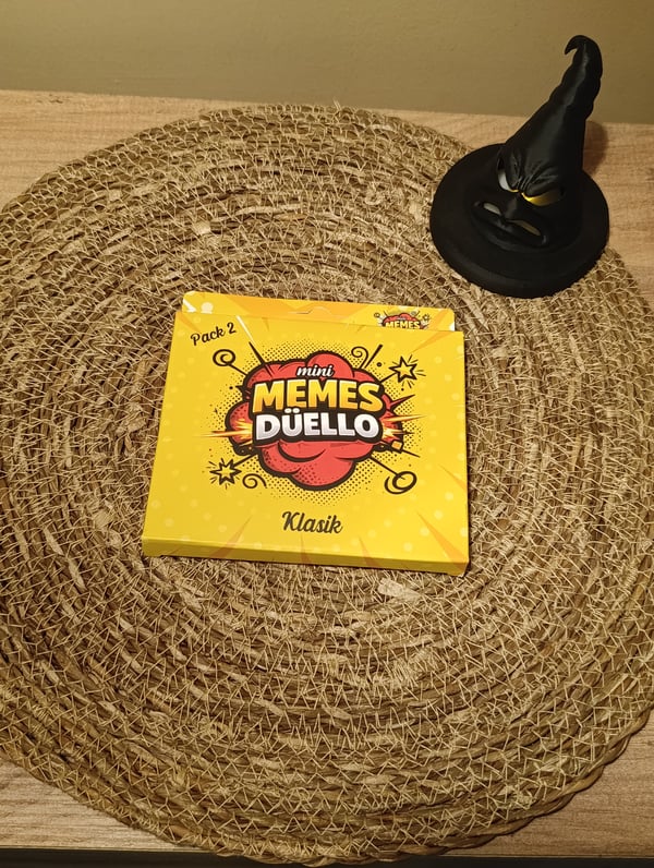 Memes Bulmaca Kutu Oyunu Klasik 2. Model  - Kese Hediyeli - Eğlenceli Grup & Parti Oyunu