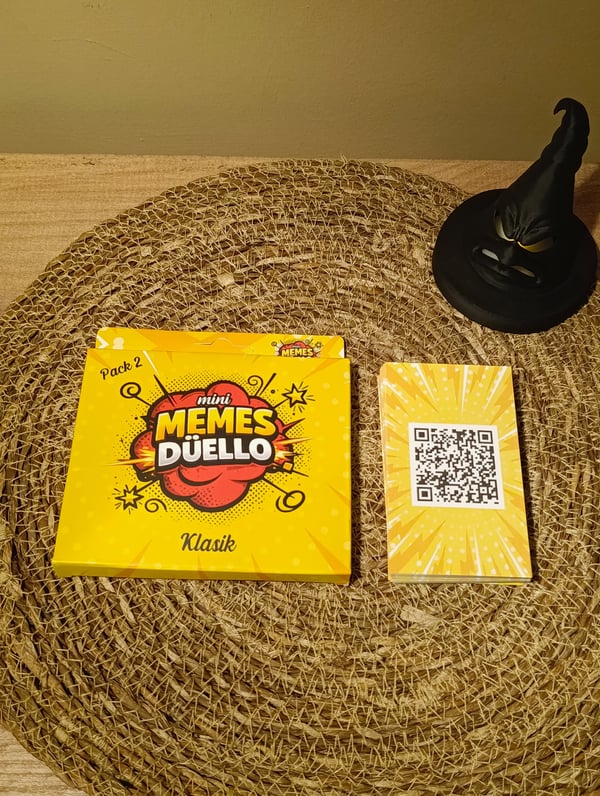 Memes Bulmaca Kutu Oyunu Klasik 2. Model  - Kese Hediyeli - Eğlenceli Grup & Parti Oyunu