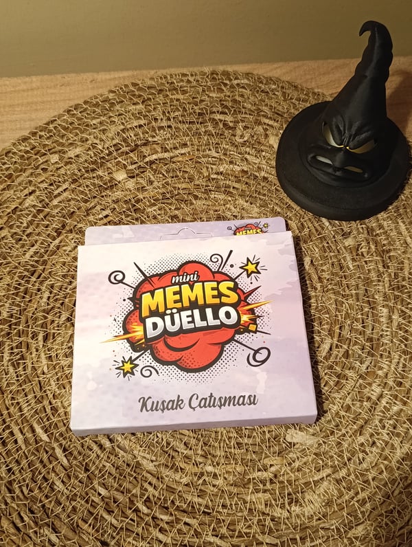 Memes Bulmaca Kutu Oyunu Kuşak Çatışması - Kese Hediyeli - Eğlenceli Grup & Parti Oyunu