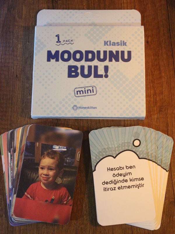 Modunu Bul Klasik Oyun Kartları - Kese Hediyeli 41 Kart 1. Model