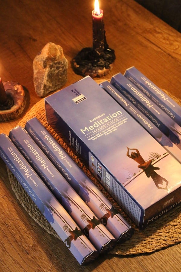 Özel Meditasyon Huzur Enerjisi Tütsü Kutusu 6’lı Paket