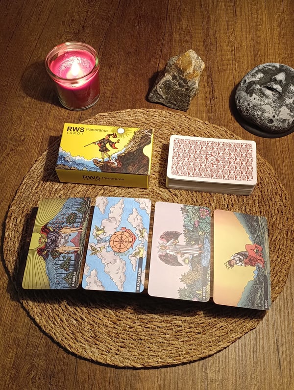 Panorama Yatay Tarot Destesi 78 Kart - Arındırma Kesesi