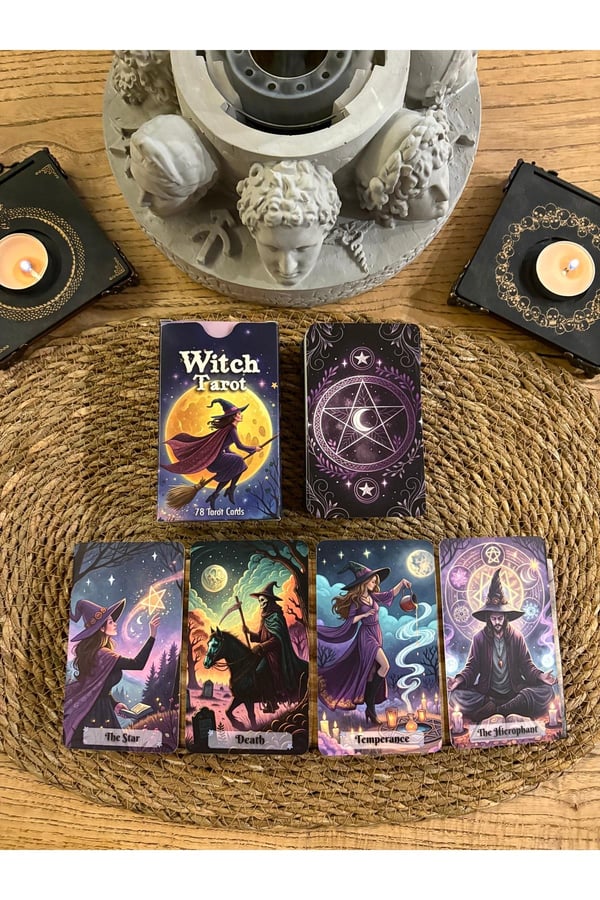 Witch Tarot Destesi - 78 Kart