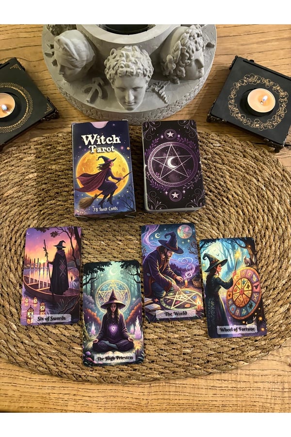 Witch Tarot Destesi - 78 Kart