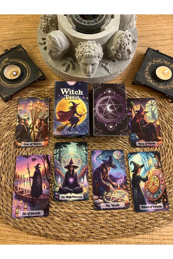Witch Tarot Destesi - 78 Kart