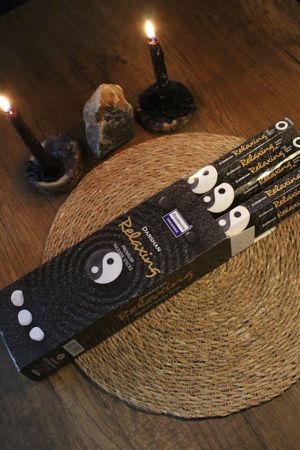 Yin ve Yang Spiritüel Enerji Özel Kutu Tütsü 6lı