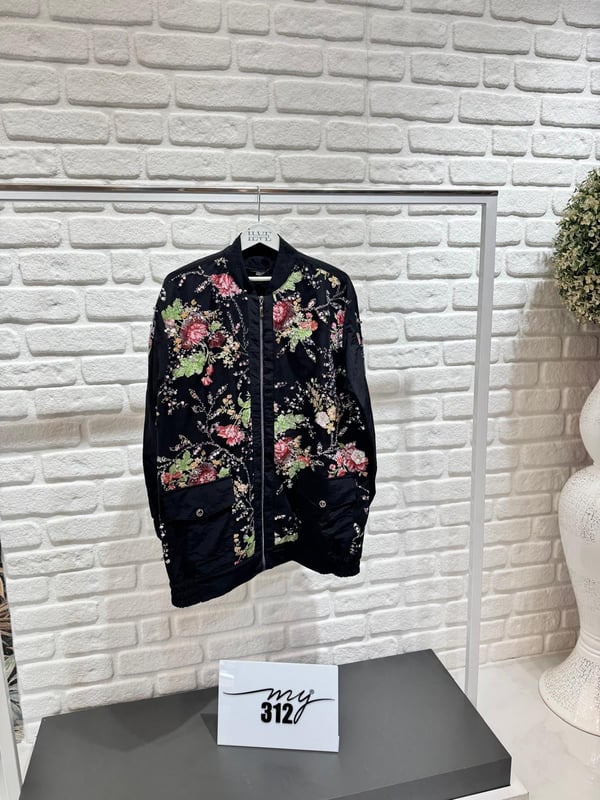 My312 Önü Payetli Bomber Ceket 