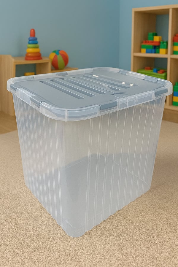 50 Lt Şeffaf Derin Split Box