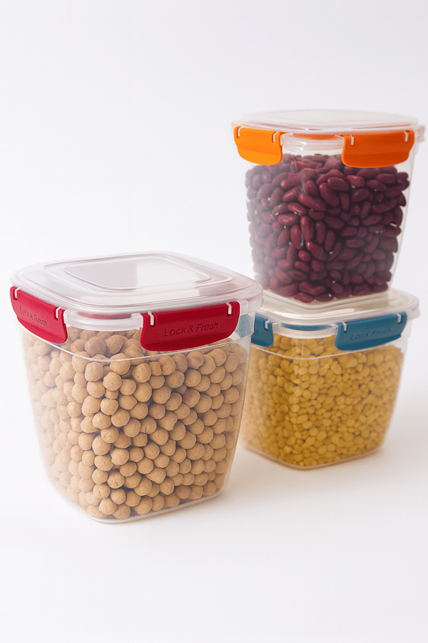 Master Derin Saklama Kabı 3 Adet 5000Ml + 3200Ml + 1900Ml Karışık Renk
