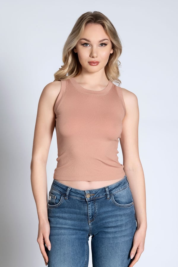 Modal Kaşkorse Kadın Crop