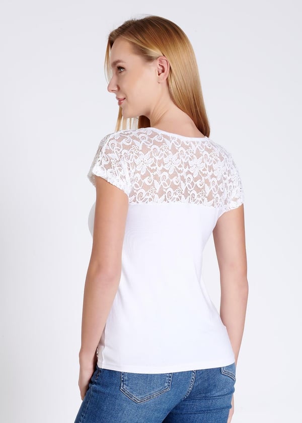 Dantelli Kadın T-shirt