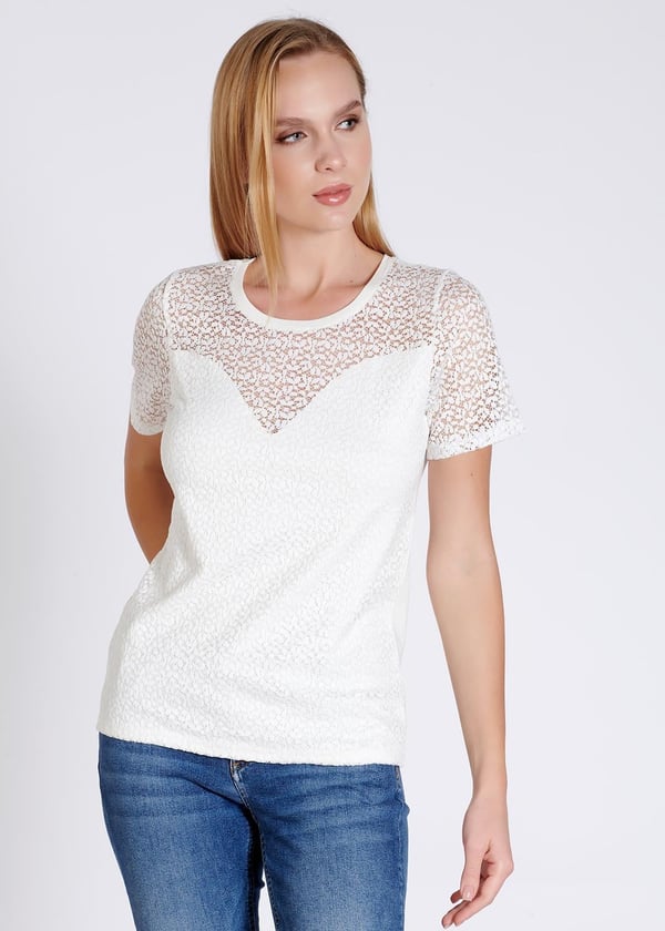 Tamamı Dantel Kadın T-shirt