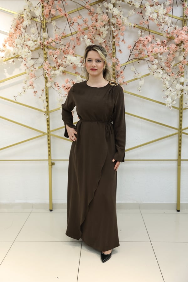AURELIA – Tokalı Kuşaklı Elbise