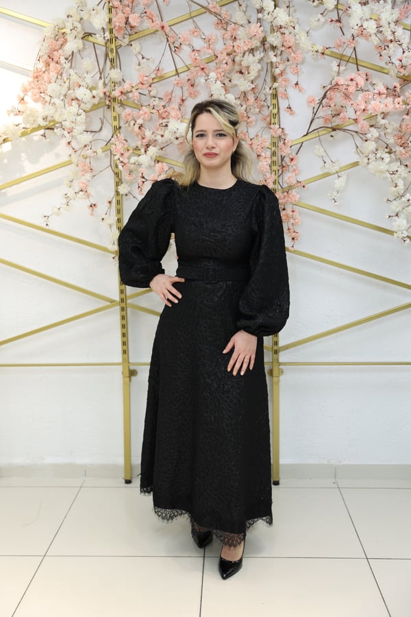 LORENA – Dantelli Işıltı Elbise