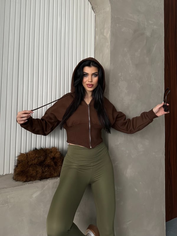 Korse Marşet Sweaters Acı Kahve