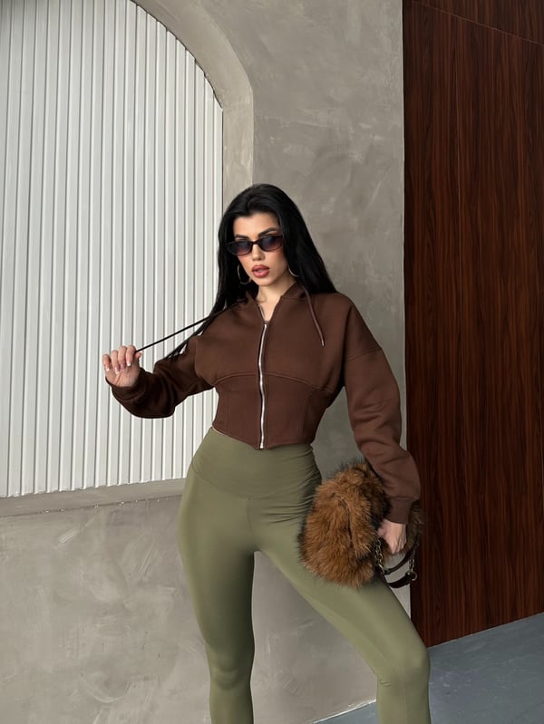 Korse Marşet Sweaters Acı Kahve