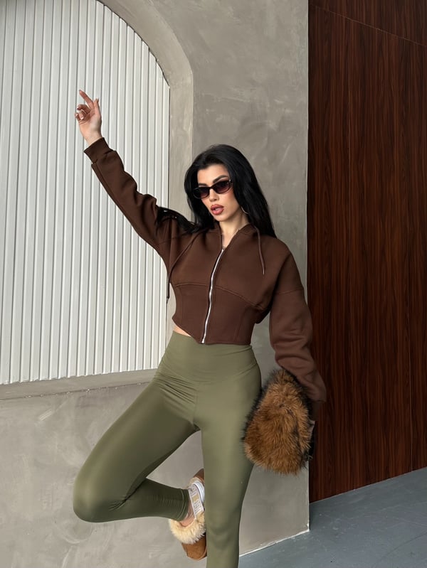 Korse Marşet Sweaters Acı Kahve