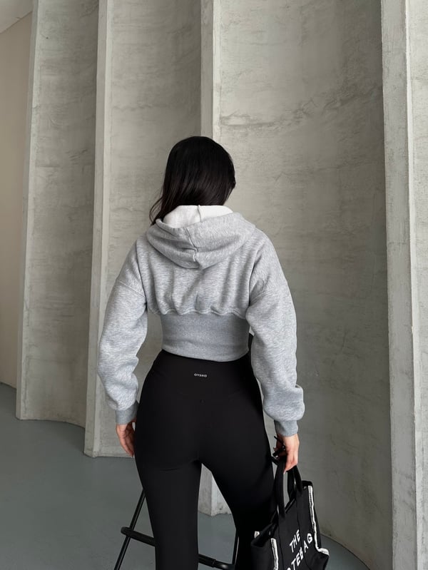 Korse Marşet Sweaters Gri