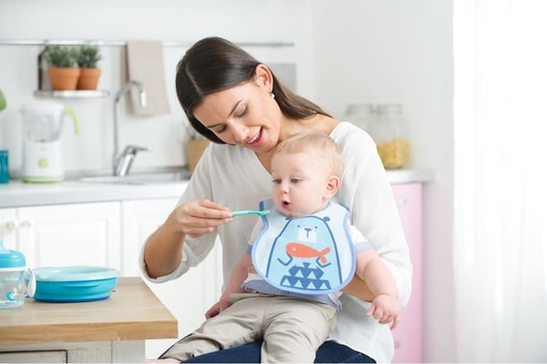 Chicco 4 Parça Beslenme Seti +6 Ay - Erkek