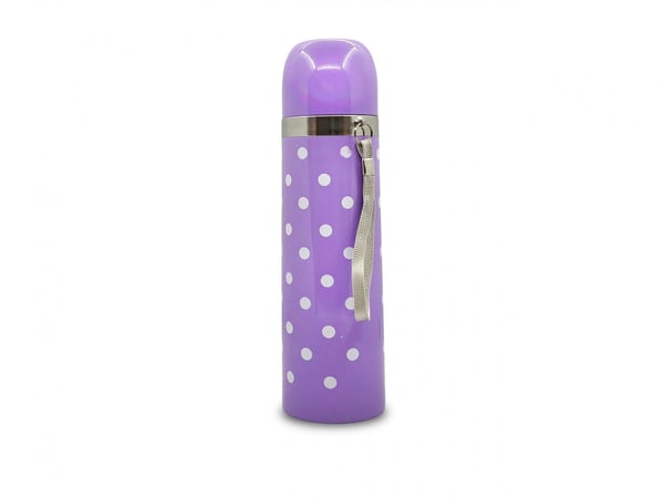Sema Baby Puantiyeli Bebek Termosu 500 ml - Mor