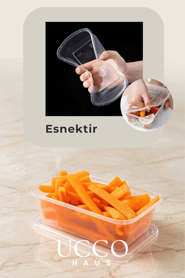 10 Adet 750ml Saklama Kabı Seti – Plastik Buzluk, Erzak, Yemek Hazırlık & Mutfak Düzenleme Kutuları