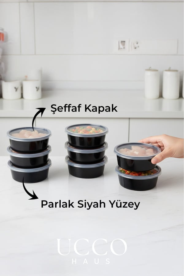 10'lu 250 ml Kıyma Et Sos Kemik Suyu Sebze Saklama Kabı Sızdırmaz Mikrodalga Buzluk Düzenleyici