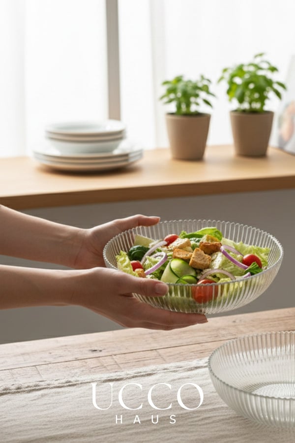 2 ADET 20cm Paris Yuvarlak Kase Seti - Salata Meyve Kasesi - Sunumluk Şık Pinterest Tabak