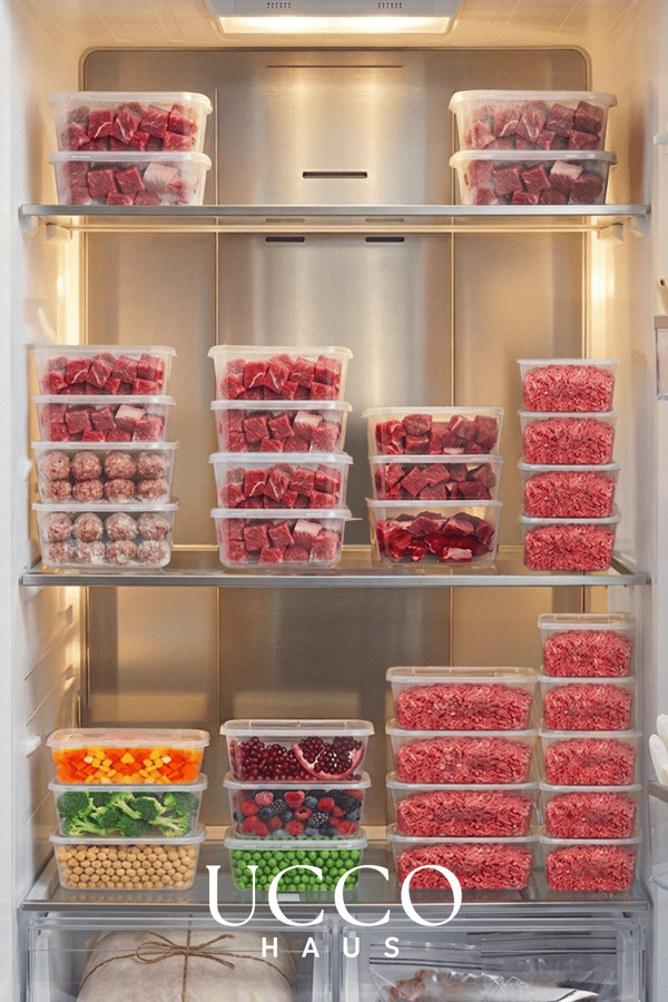 20 Adet 1000 ml Ekonomik Buzdolabı & Mikrodalga Sızdırmaz Kapaklı Saklama Kabı Seti Buzluk Organizer