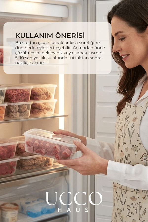 20 Adet 1000 ml Ekonomik Buzdolabı & Mikrodalga Sızdırmaz Kapaklı Saklama Kabı Seti Buzluk Organizer