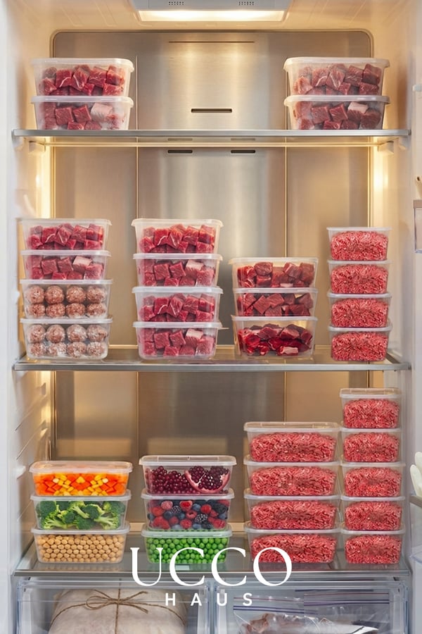 20 Adet 650 ml Buzluk & Mikrodalga Sızdırmaz Saklama Kabı Seti Buzluk Organizer