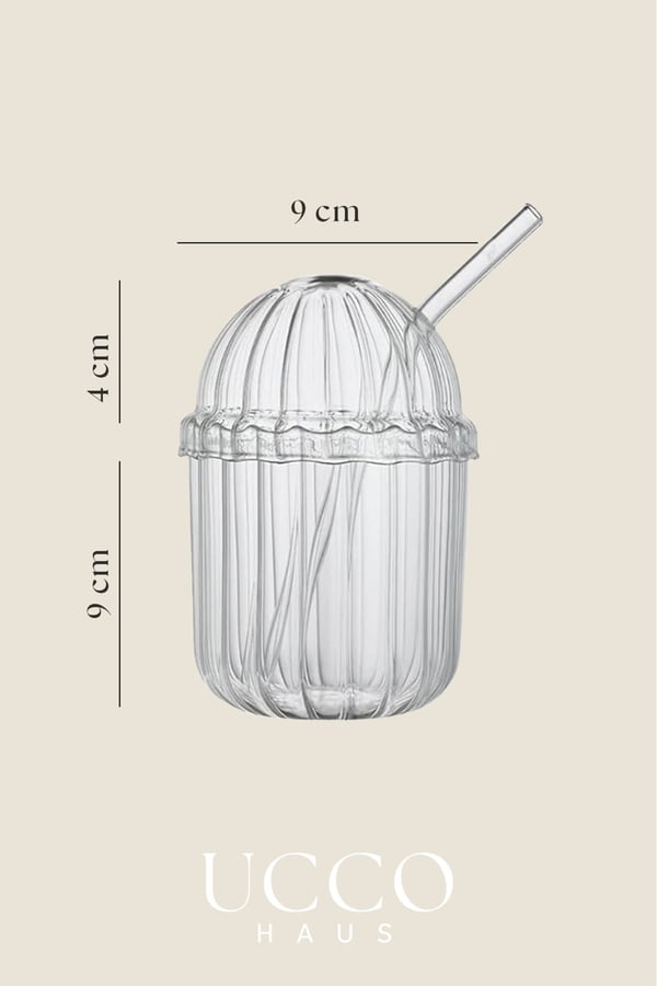 Cam Pinterest Bardak, Cam Pipetli Kahve Limonata Meşrubat Çay Kokteyl Sunum Bardağı