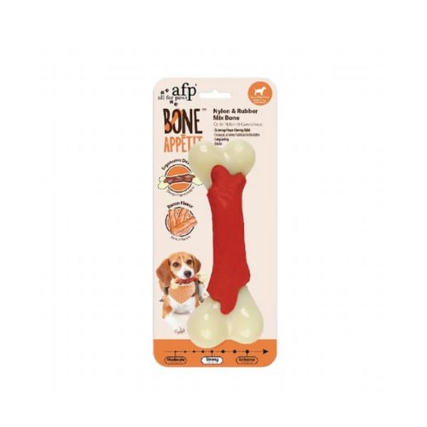 Afp Bone Appetit - Nylon&Rubber Kemik - Pastırma L