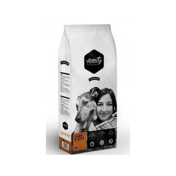 Amity Premium Kuzulu Yetişkin Köpek Maması 15 Kg