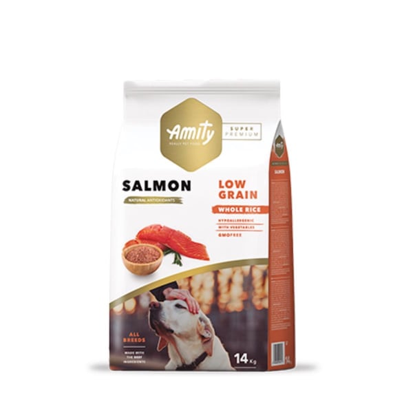 Amıty Süper Premıum Somonlu Yetişkin Köpek Maması 4 Kg