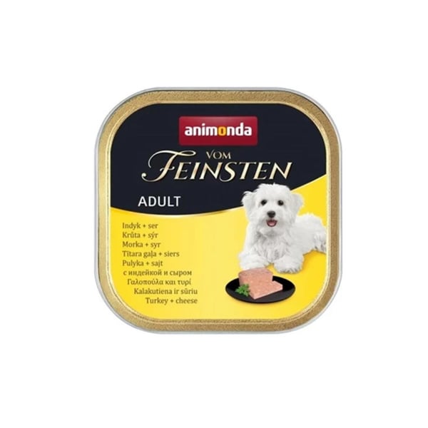 Animonda Light Hindili ve Peynirli Yetişkin Konserve Yetişkin Köpek Maması 85 Gr