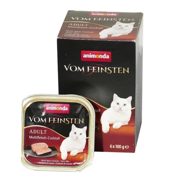 Animonda Vom Feinsten Karışık Etli Pate Kedi Konservesi 6x100g