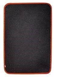 CATTİE ALTIGEN MODEL KUM TOPLAYICI FONKSİYONEL KEDİ PASPASI SİYAH 37X50CM
