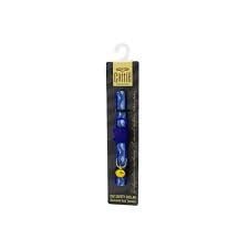 CATTİE DESENLİ KEDİ BOYUN TASMASI ROYALMAVİ 1X15-25CM