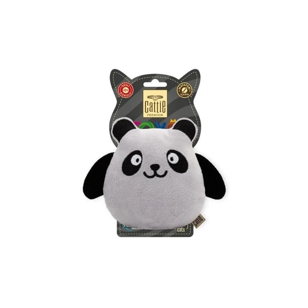 CATTİE MATATABİ İÇERİKLİ KEDİ OYUNCAĞI PELUŞ PANDA 15CM