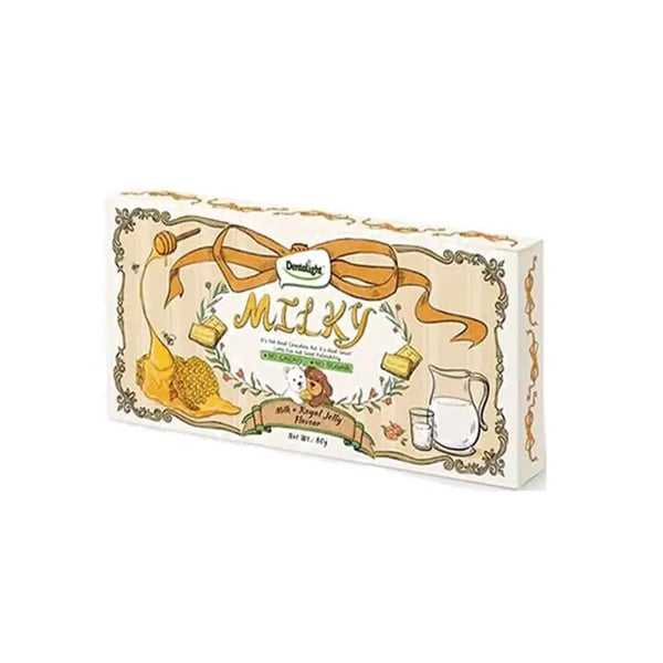 Dentalight Milky Choco Bar Süt ve Arı Sütü Aromalı Köpek Çikolatası 80 Gr
