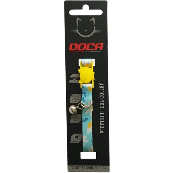DOCA DAİSY DESENLİ KEDİ BOYUN TASMASI 1,2 X 18-28 CM