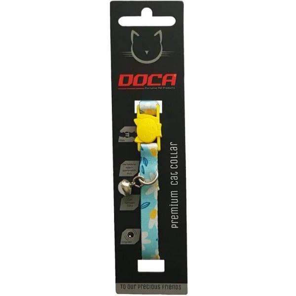 DOCA DAİSY DESENLİ KEDİ BOYUN TASMASI 1,2 X 18-28 CM